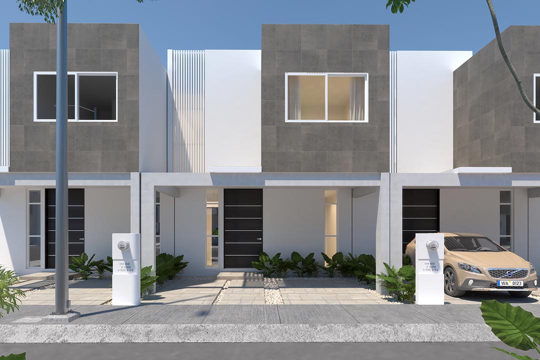 Noni house model, Almazara Residencial, Playa del Carmen, Quintana Roo