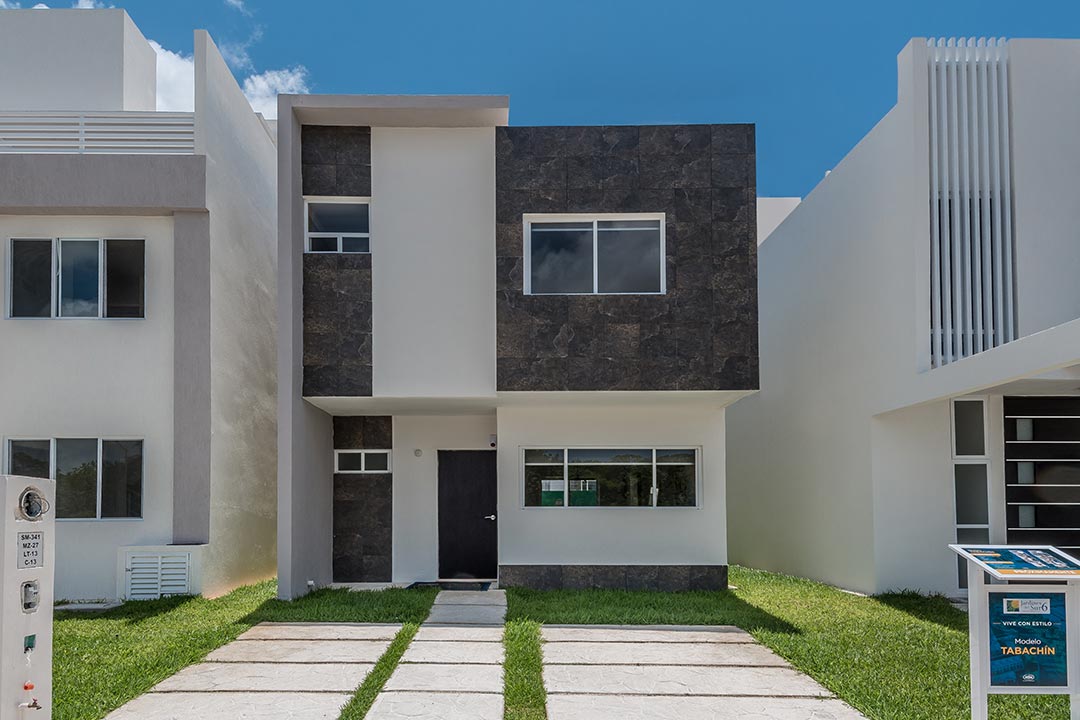 Tabachín house model, Jardines del Sur 6, Cancún Quintana Roo