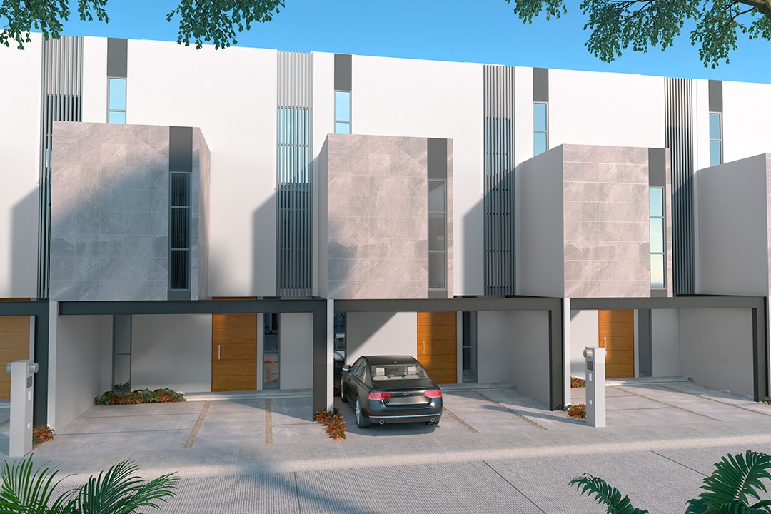 Gallium Elite TP model home, Campestre La Joya Residencial, Playa del Carmen, Quintana Roo