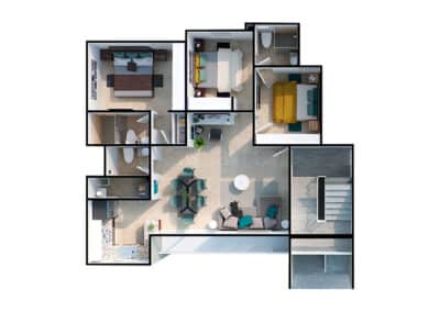 Almazara Residencial Modelo Cedro Plus Planta