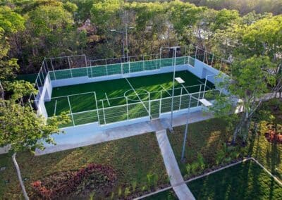 Playa del Carmen Campestre la Joya Residencial Cancha Deportiva