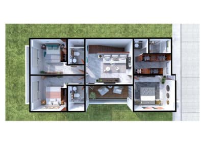 Modèle de maison Álamo - planta alta modelo alamo la rioja 2