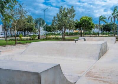 Jardines del Sur 6 - pista skateboard jardines del sur